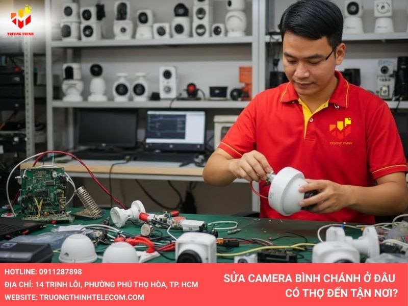 Sửa Camera Bình Chánh Ở Đâu Có Thợ Đến Tận Nơi