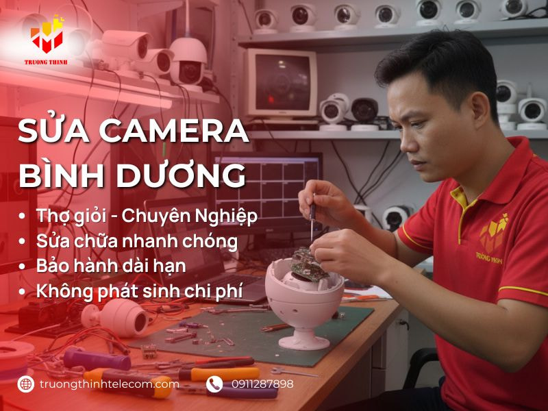 Sửa Camera Bình Dương Thợ Giỏi Chuyên Nghiệp Không Phí Phát Sinh