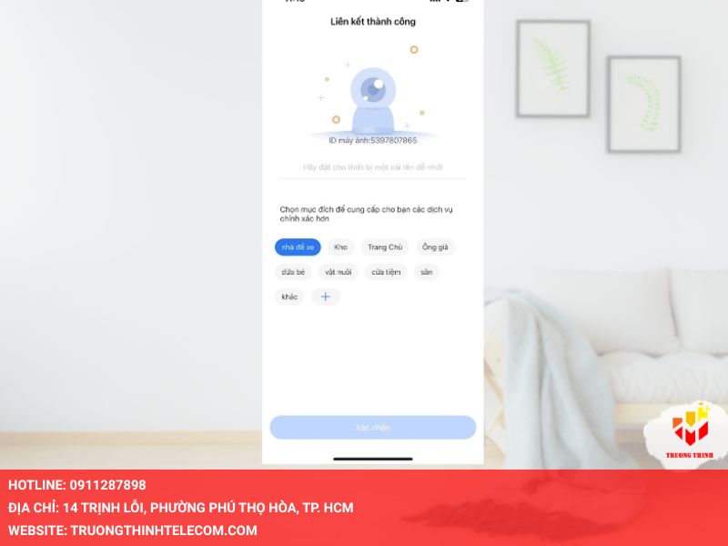 Đặt tên riêng cho từng thiết bị