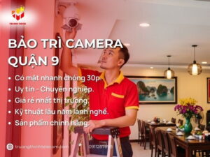 Bảo trì camera Quận 9