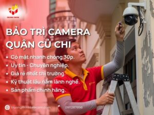 Bảo trì camera Củ chi