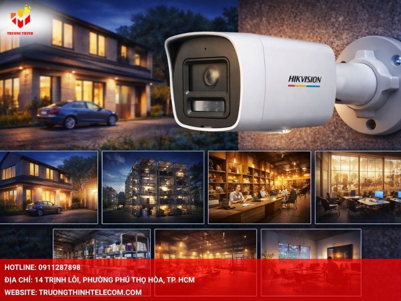Camera DS-2CD1027G2H-LIU phù hợp cho không gian nào?