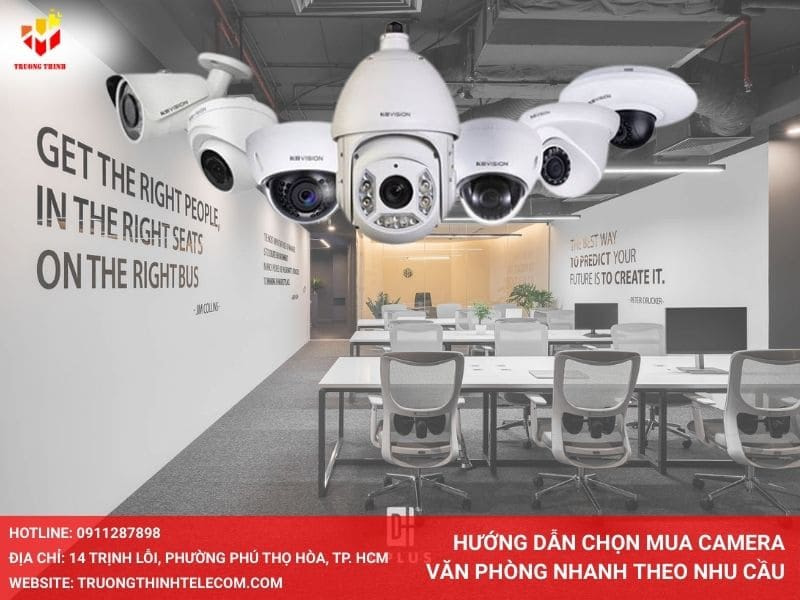 Hướng dẫn chọn mua camera văn phòng nhanh theo nhu cầu