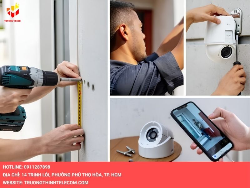 Hướng dẫn lắp camera EZVIZ lên tường, ngoài trời