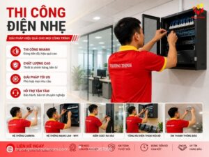 thi công điện nhẹ