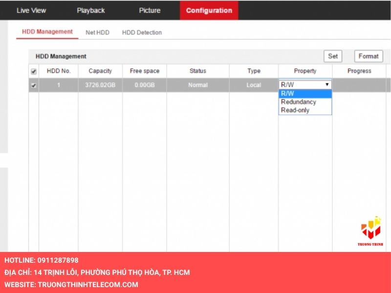 Format ổ cứng đúng cách cho đầu ghi Hikvision