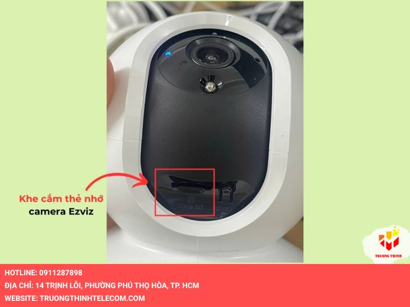 Cách lắp thẻ nhớ vật lý cho camera Hikvision