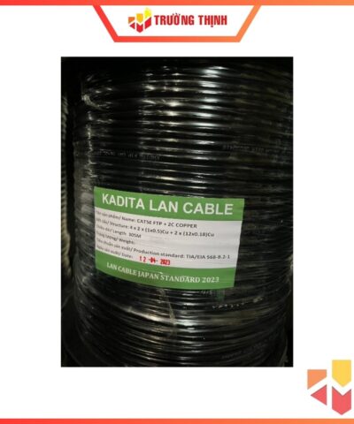 Cáp 5E UTP Kadita 8 lõi có cường lực 305m