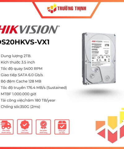 Ổ cứng giám sát Hikvision DS20HKVS-VX1 2TB