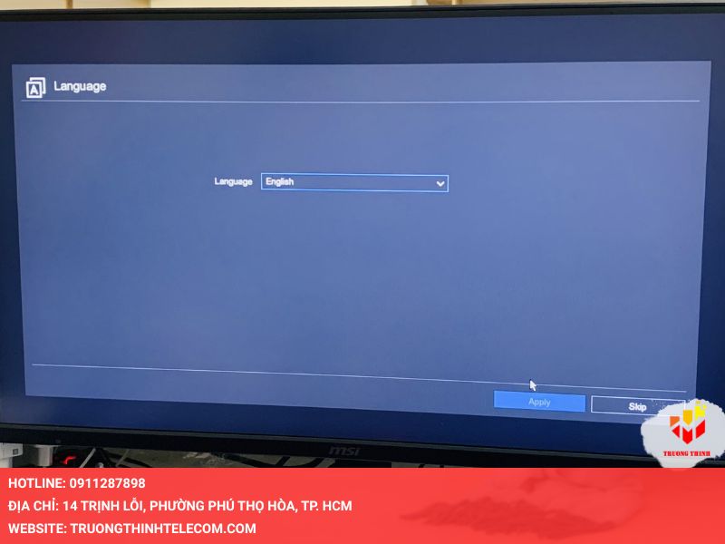 Giao diện chính của đầu hình 4.0