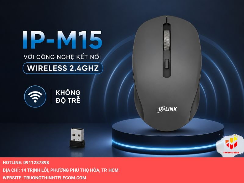 IP-M15 với công nghệ kết nối Wireless 2.4Ghz không độ trễ