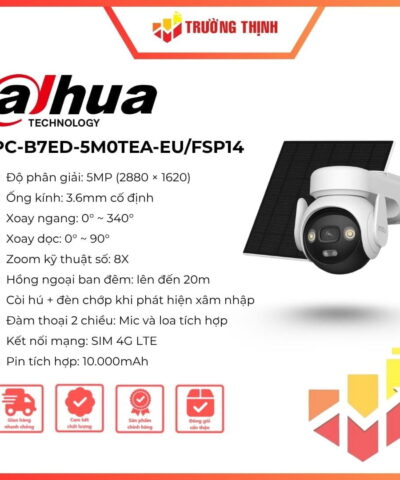 Camera Imou ngoài trời 4G Imou AOV IPC-B7ED-5M0TEA-EU/FSP14