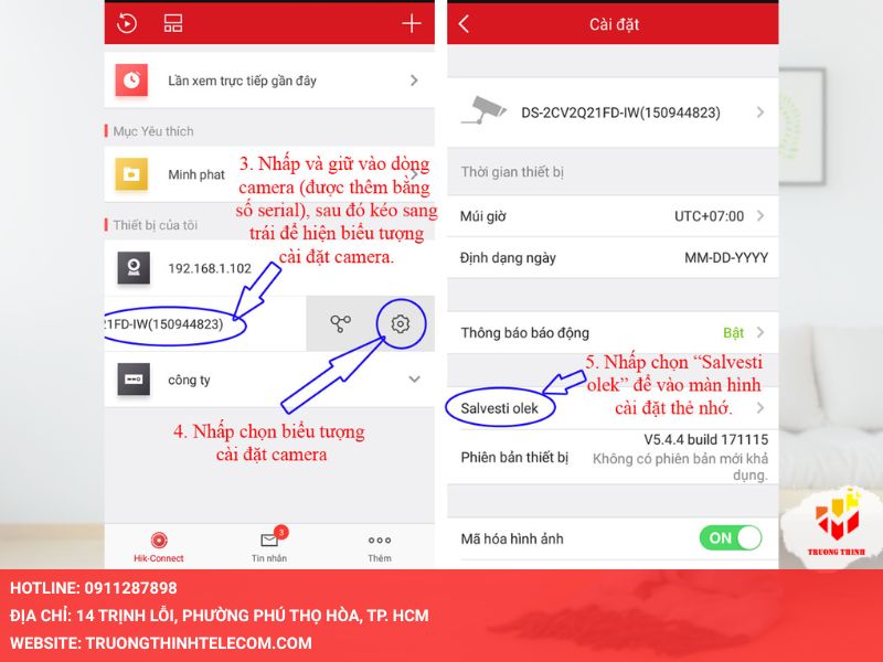 Nhấp chọn Salvesti Olek