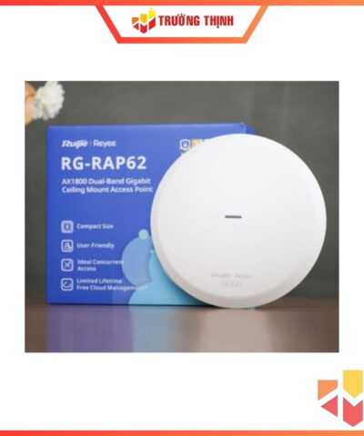 Bộ phát wifi ốp trần hoặc gắn tường Ruijie RG-RAP62
