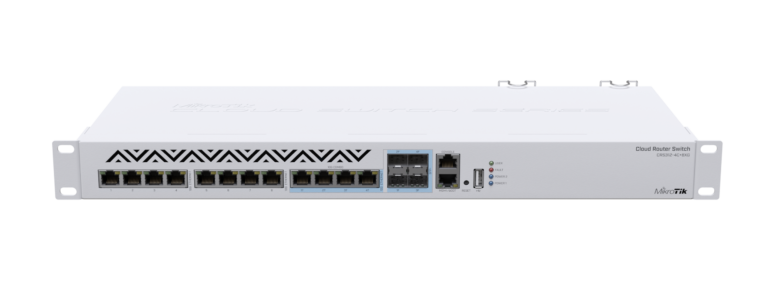 Switch MikroTik CRS312-4C+8XG-RM 8 cổng 10G RJ45 + 4 combo SFP+
