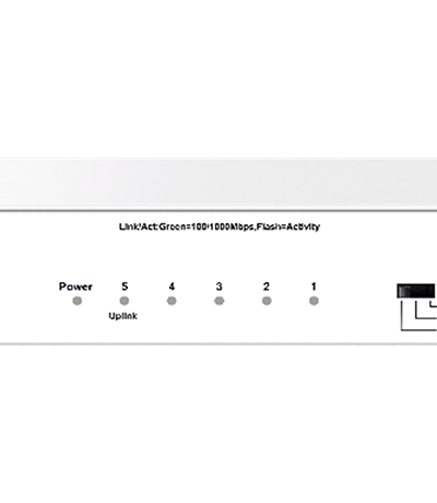 Switch Unmanaged 5 Port Gigabit AOLYNK ES100-5G