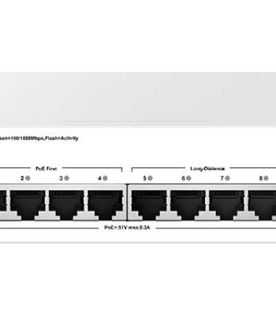 AOLYNK ES100-10G-HP – Switch PoE+ Unmanaged 10 cổng Gigabit