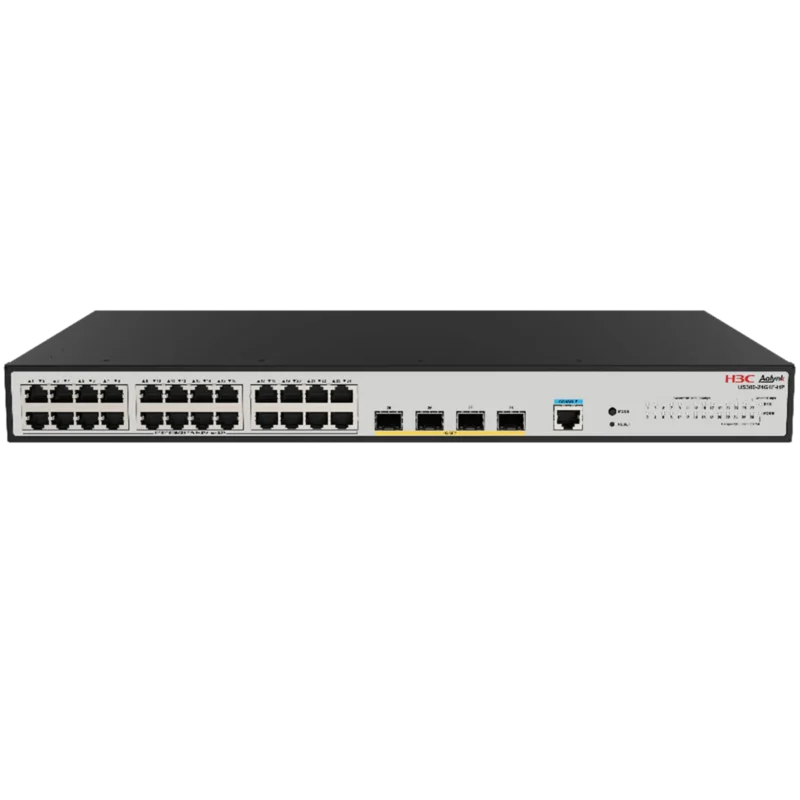 H3C Aolynk US300-24G4F-HP – Switch PoE+ Managed Layer 2 24 cổng