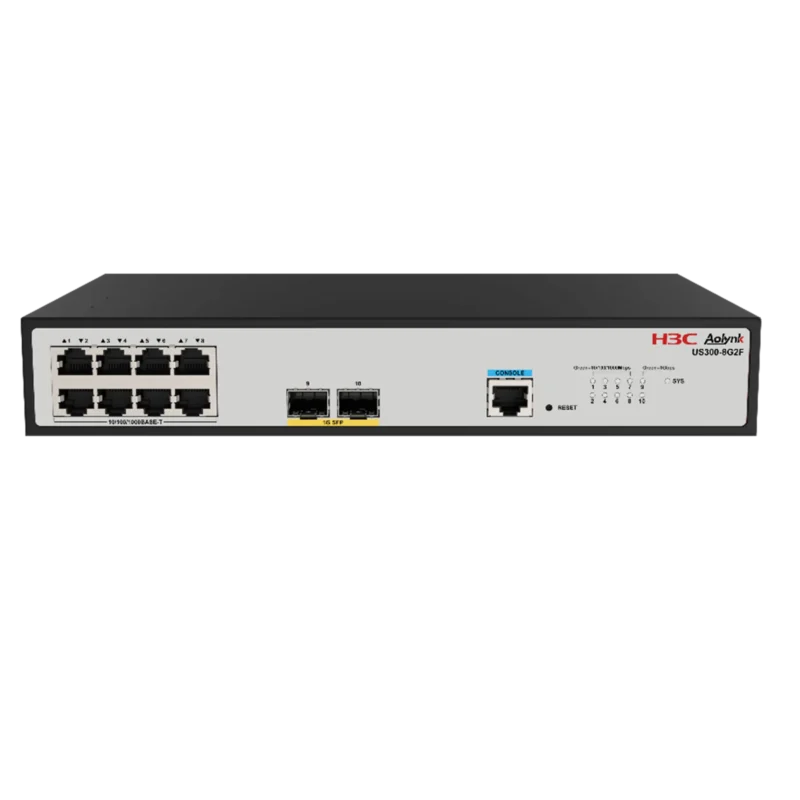 Switch quản lý Layer 2 H3C US300-8G2F 8GE + 2 SFP