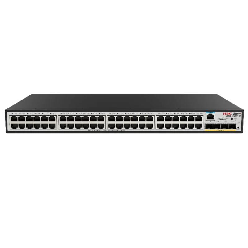 H3C Aolynk US500-48G4XF-HP – Switch Layer 3 PoE+ 48 cổng, 4 SFP+ 10G
