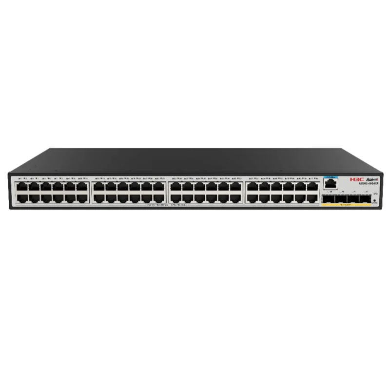 H3C US500-48G4XF - Switch Layer 3 48 cổng Gigabit, 4 uplink SFP+ 10G