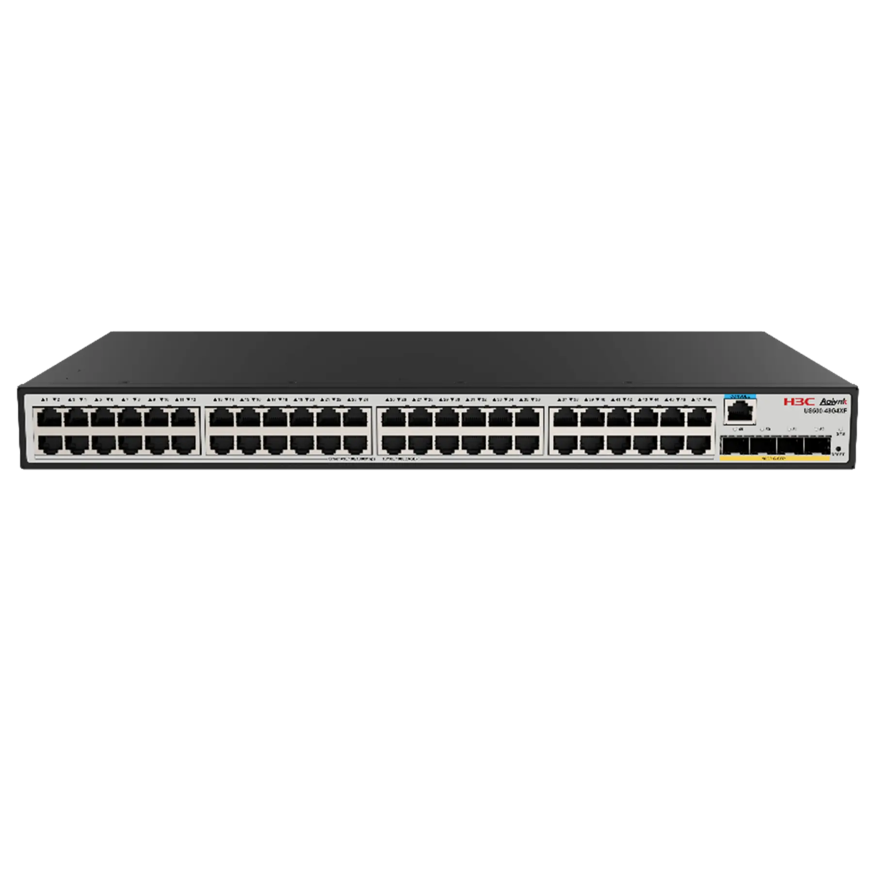 H3C US500-48G4XF - Switch Layer 3 48 cổng Gigabit, 4 uplink SFP+ 10G