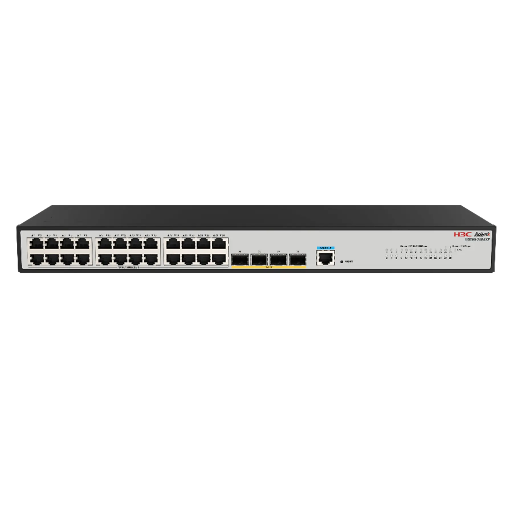 Switch Layer 3 H3C US500-24G4XF 24GE, 4 SFP+ 10G