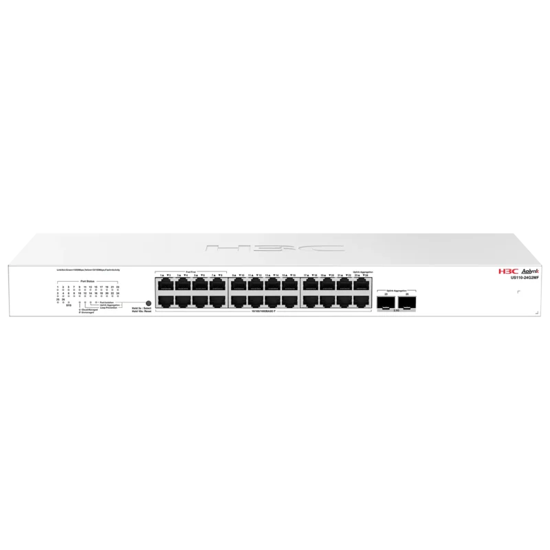 AOLYNK US110-24G2MF – Switch Cloud Managed 24GE + 2 SFP 2.5G