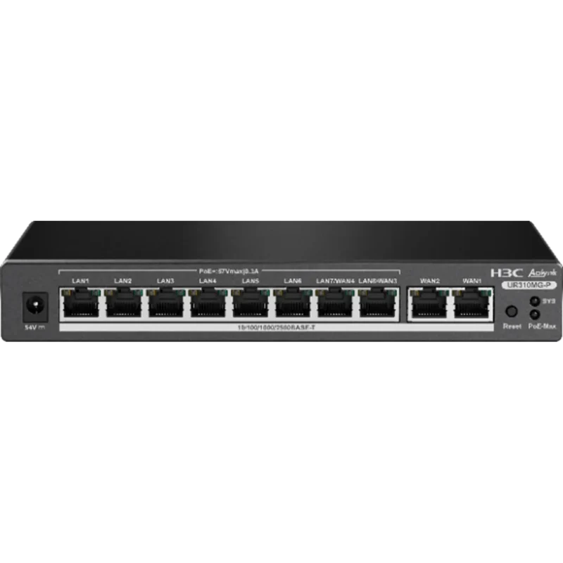 Router cân bằng tải PoE H3C Aolynk UR310MG-P 2.5G