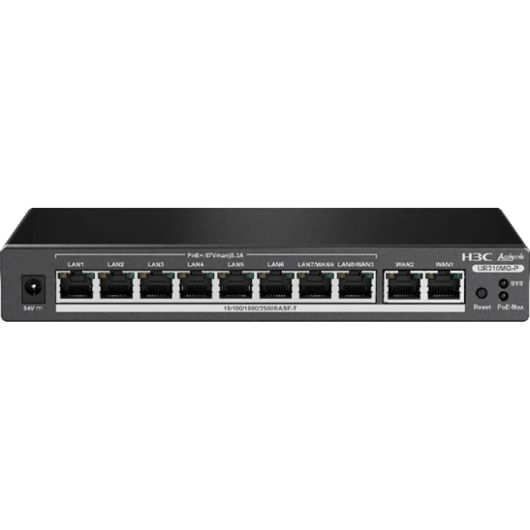 Router cân bằng tải PoE H3C Aolynk UR310MG-P 2.5G