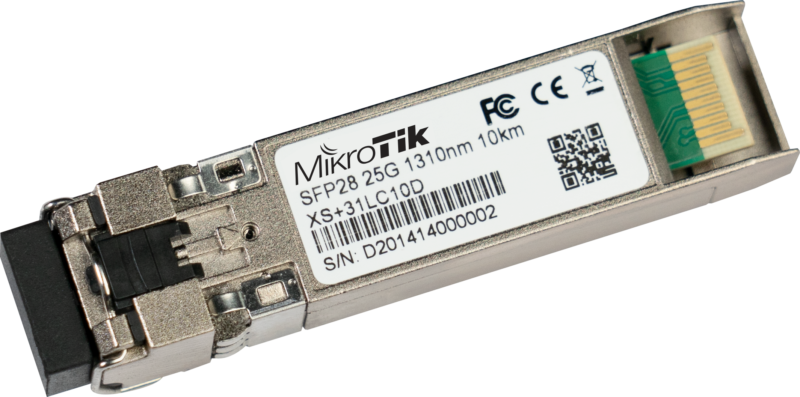Module quang MikroTik XS+31LC10D 1G/10G/25G Single Mode 10km