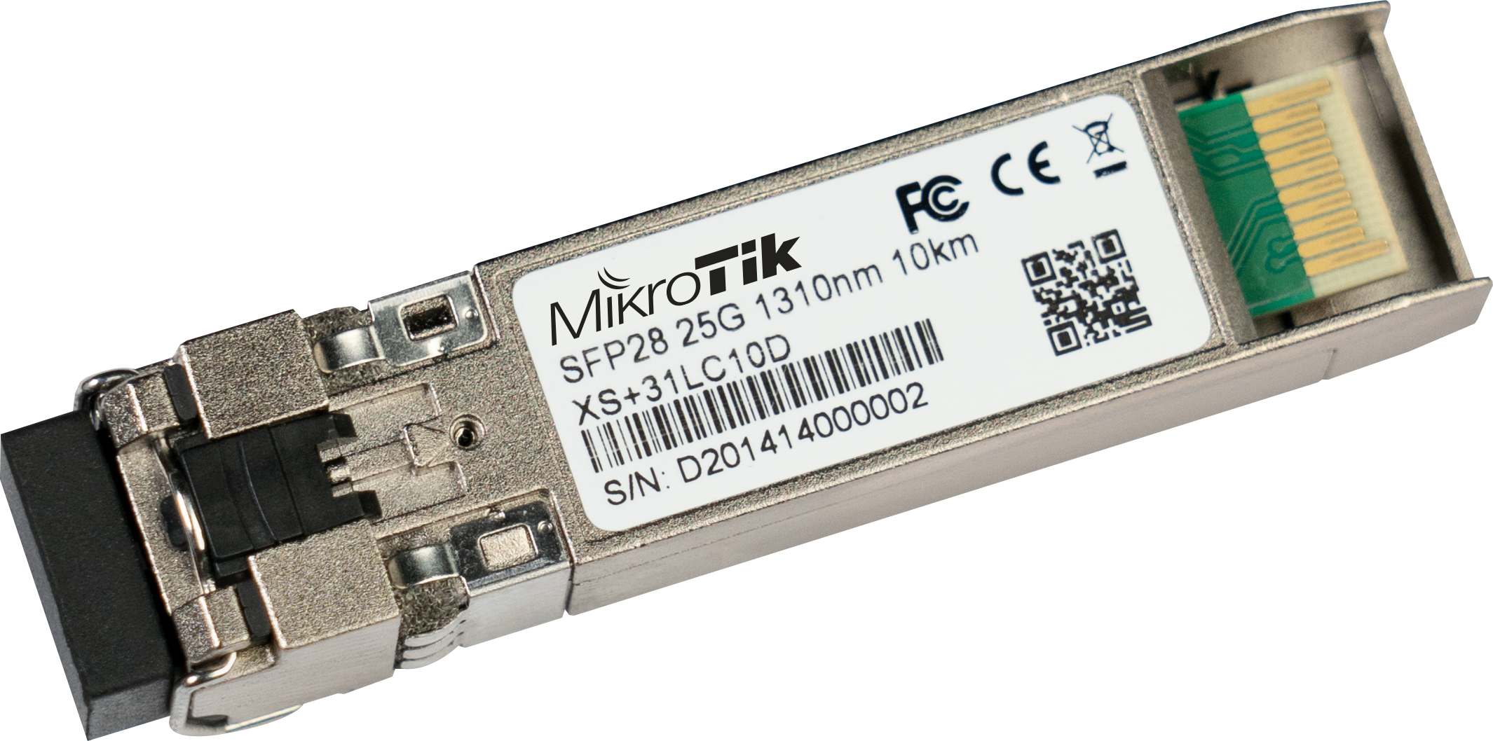 Module quang MikroTik XS+31LC10D 1G/10G/25G Single Mode 10km