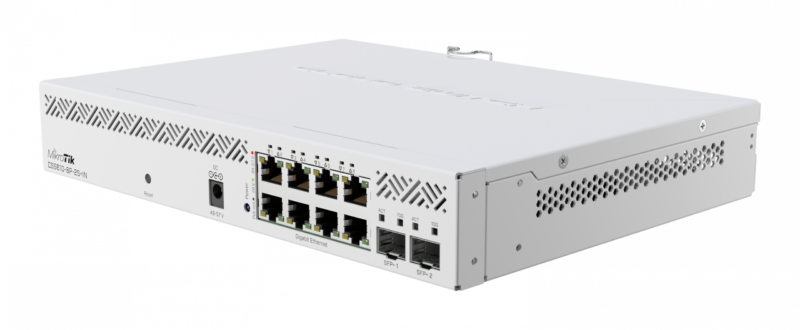 Switch PoE MikroTik CSS610-8P-2S+IN 8 Gigabit, 2 SFP+ 10G
