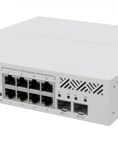 Switch MikroTik CRS310-8G+2S+IN 8 cổng 2.5G, 2 SFP+ 10G