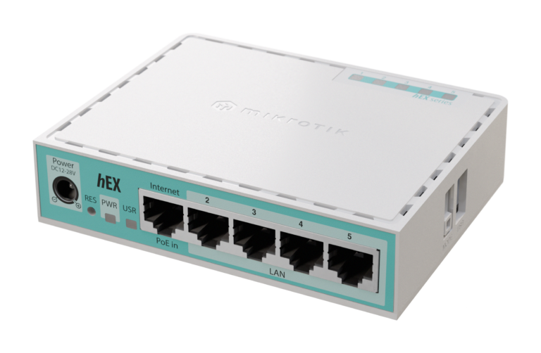 Router MikroTik E50UG hEX Refresh 5 cổng Gigabit