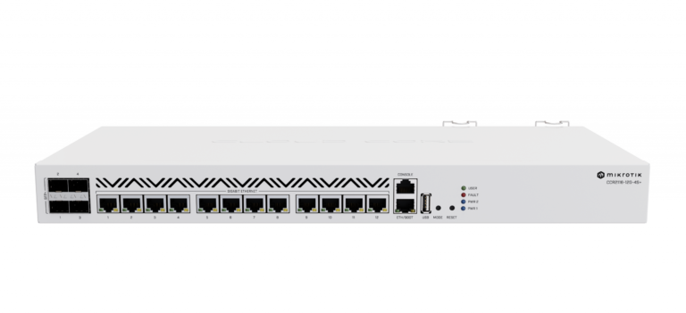 Router MikroTik CCR2116-12G-4S+ 16 nhân, 4 SFP+ 10G
