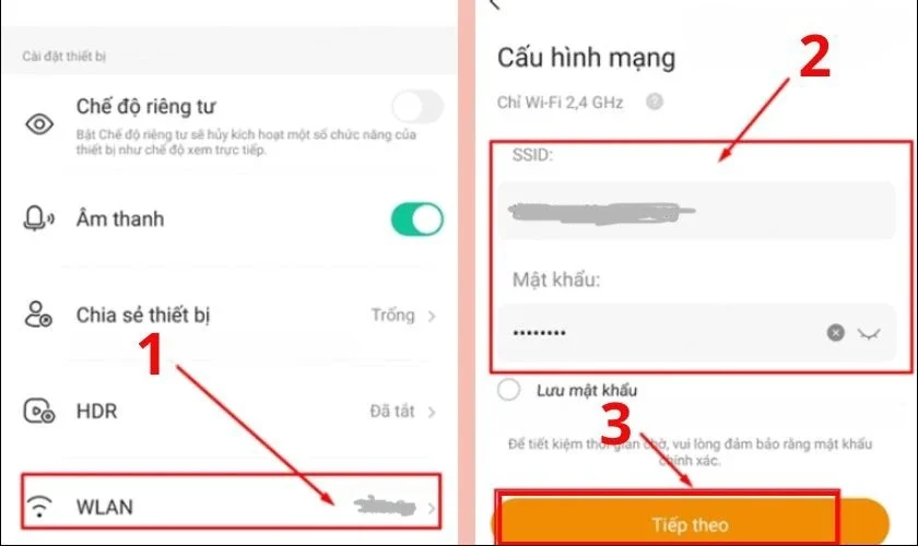 Cách đổi mạng wifi Imou trực tiếp trong ứng dụng Imou Life