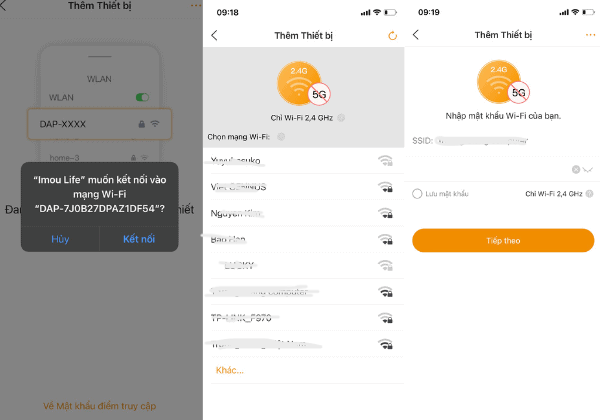 Cách kết nối Wi-Fi cho camera Imou trên Imou Life