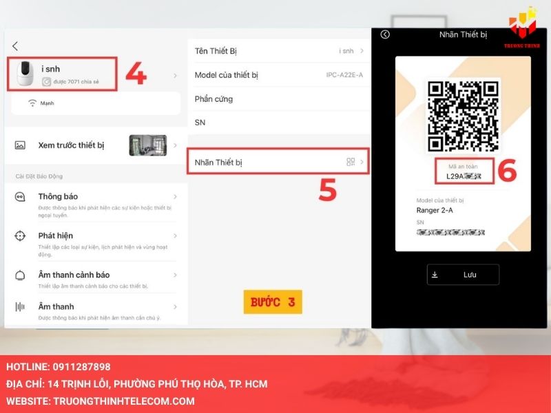 Cách xử lý khi mất QR code Imou nhưng vẫn còn số seri hoặc tem thiết bị