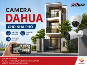 Camera Dahua cho nhà phố