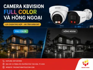 Camera KBVision Full Color và hồng ngoại
