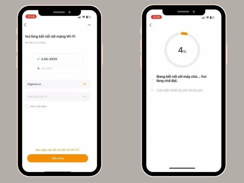 Chọn wifi cần kết nối