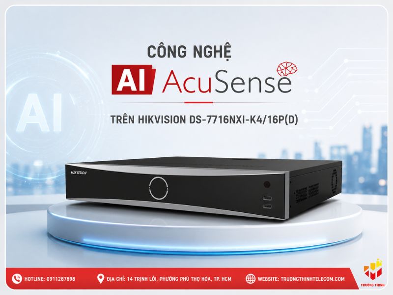 Công nghệ AI AcuSense trên Hikvision DS-7716NXI-K4/16P(D)