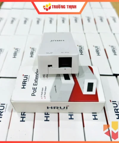 Switch PoE 1 ra 2 vào Hrui HR902-AFR-21+ công suẩ 30W