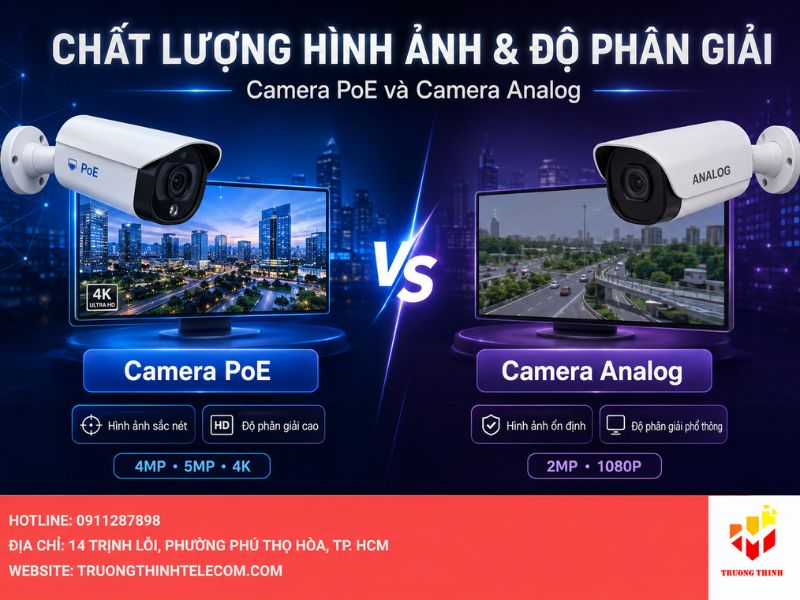 Khác biệt về chất lượng hình ảnh và độ phân giải