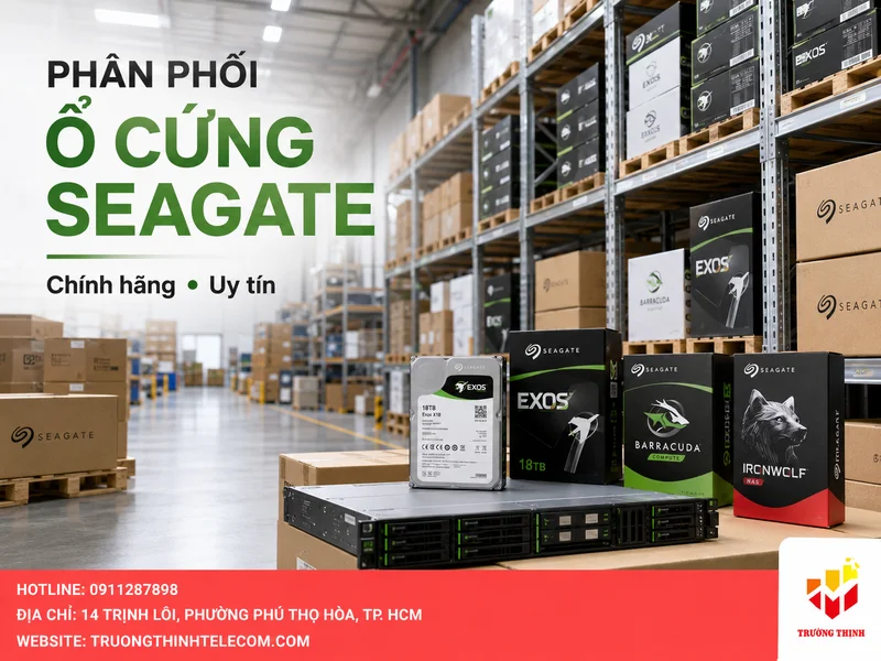 Lợi ích khi lựa chọn phân phối ổ cứng Seagate