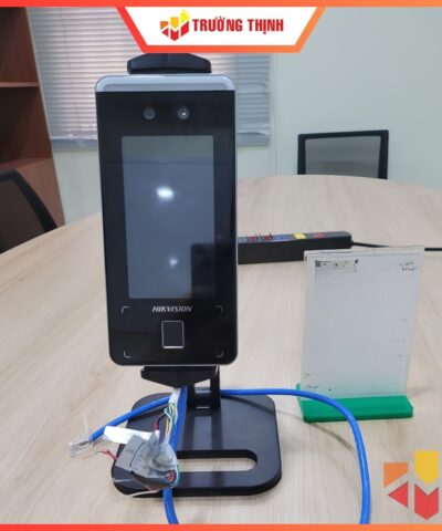 Máy chấm công Hikvision DS-K1T341CMF Face ID, vân tay, thẻ Mifare