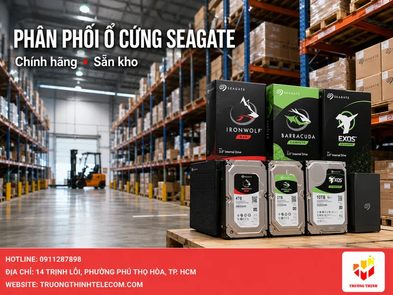 Phân phối ổ cứng Seagate
