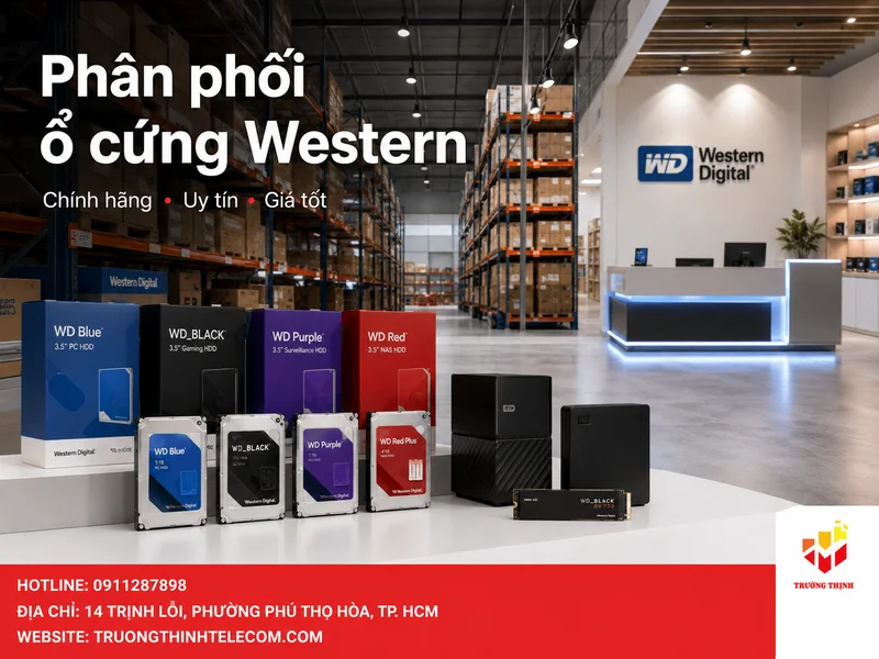 Phân phối ổ cứng western