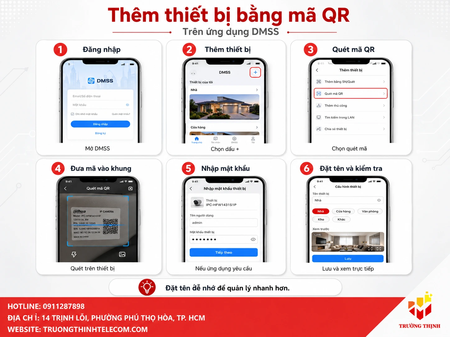Thêm thiết bị bằng mã QR